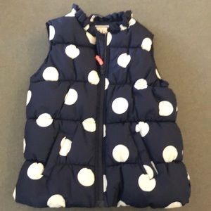 Gymboree blue  puffy vest